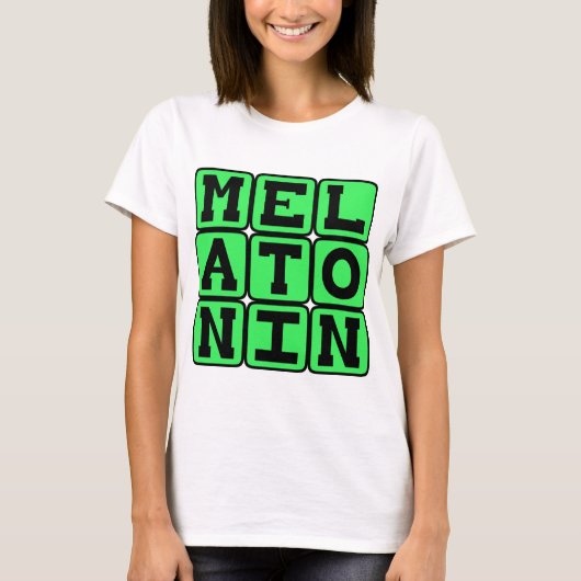 Melatonine, Slaap Hulp T-shirt (Voorkant)