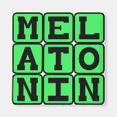 Melatonine, Slaaphulp Magneet (Voorkant)