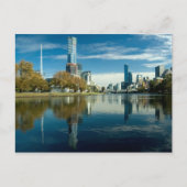 Melboure Skyline Briefkaart (Voorkant)
