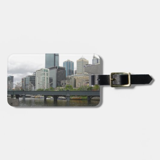Melbourne Australia Bagagelabel (Voorkant horizontaal)
