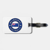 Melbourne Australia Bagagelabel (Achterkant horizontaal)