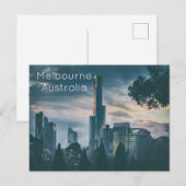 Melbourne Australia Briefkaart (Voorkant / Achterkant)
