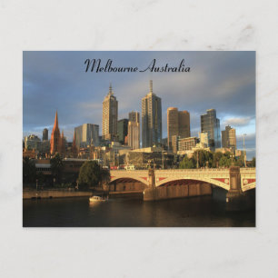 Melbourne Australia Briefkaart