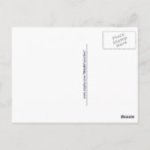 Melbourne Australia CBD Night Lights Briefkaart (Achterkant)