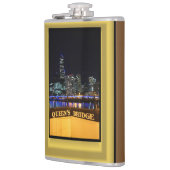 Melbourne Australia CBD Night Lights Heupfles (Links)