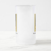 Melbourne Australia CBD Night Lights Matglas Bierpul (Center)