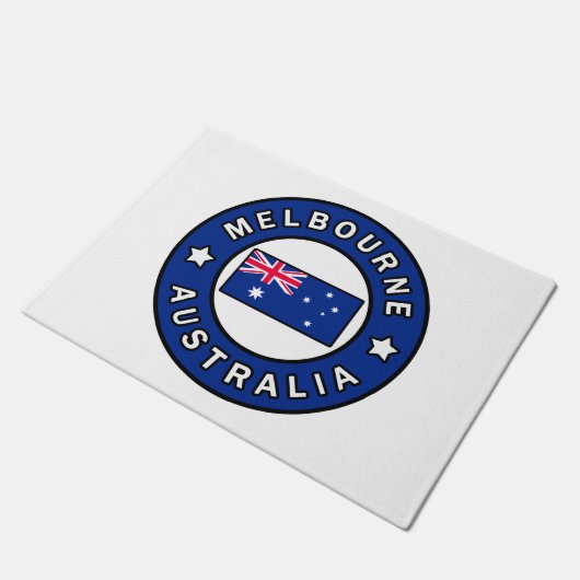 Melbourne Australia Deurmat (Schuin)