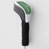 Melbourne Australia - Golf Course Destination Logo Golfheadcover (Schuin)