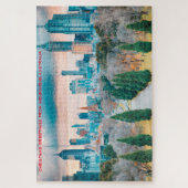 Melbourne Australia Jigzaag Puzzle Legpuzzel (Verticaal)