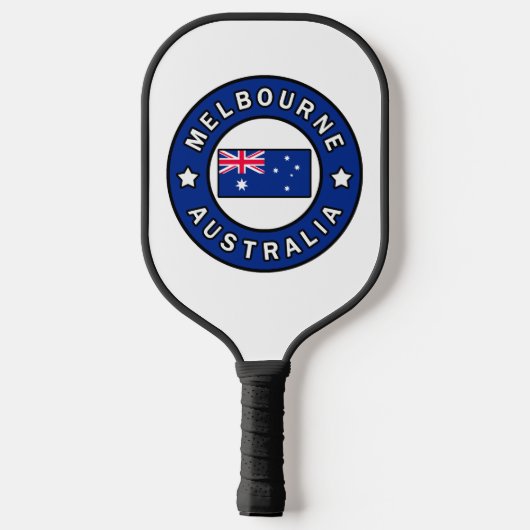 Melbourne Australia Pickleball Paddle (Achterkant)
