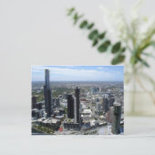 Melbourne Australia skyline Briefkaart (Staand voorkant)