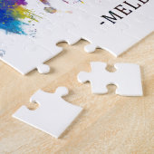 Melbourne Australia Skyline Legpuzzel (Zijkant)