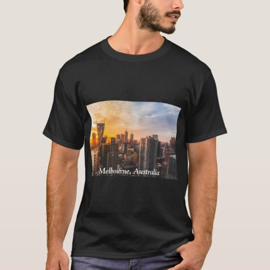 Melbourne Australia T-shirt (Voorkant)