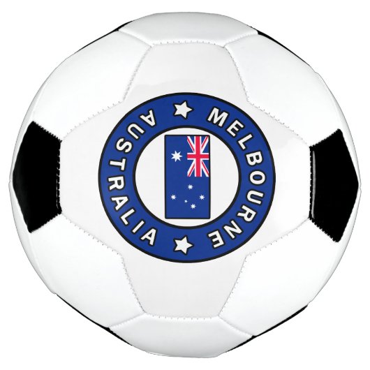 Melbourne Australia Voetbal (Gedraaid)