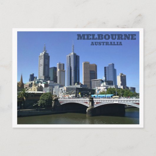 Melbourne - Australië Briefkaart (Voorkant)