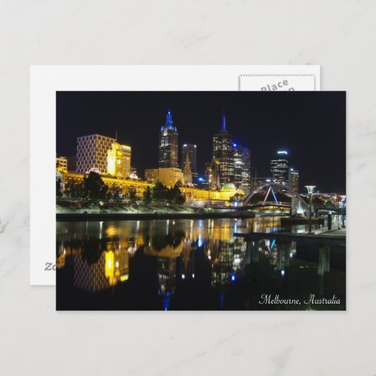 Melbourne, Australië Briefkaart (Voorkant / Achterkant)