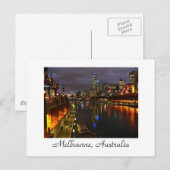 Melbourne, Australië Briefkaart (Voorkant / Achterkant)