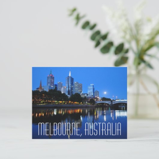 Melbourne, Australië Briefkaart (Staand voorkant)