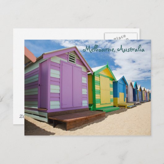 Melbourne, Australië Briefkaart (Voorkant / Achterkant)