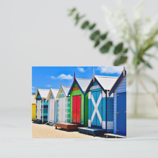 Melbourne, Australië, Brighton Beach, Briefkaart (Staand voorkant)