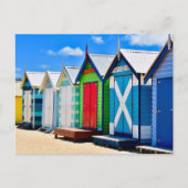 Melbourne, Australië, Brighton Beach, Briefkaart (Voorkant)