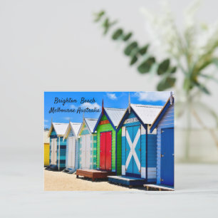 Melbourne, Australië, Brighton Beach, Briefkaart