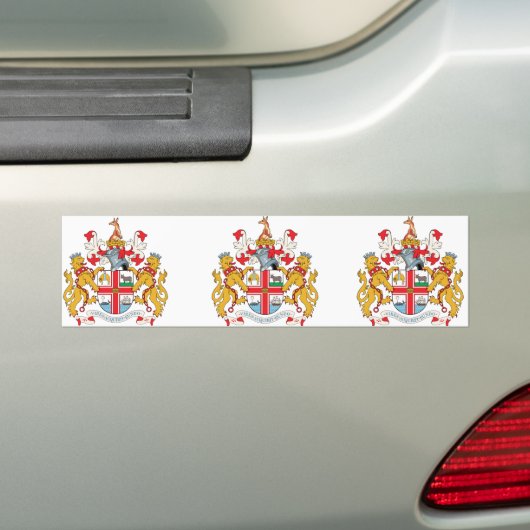 melbourne, Australië Bumpersticker (Op auto)