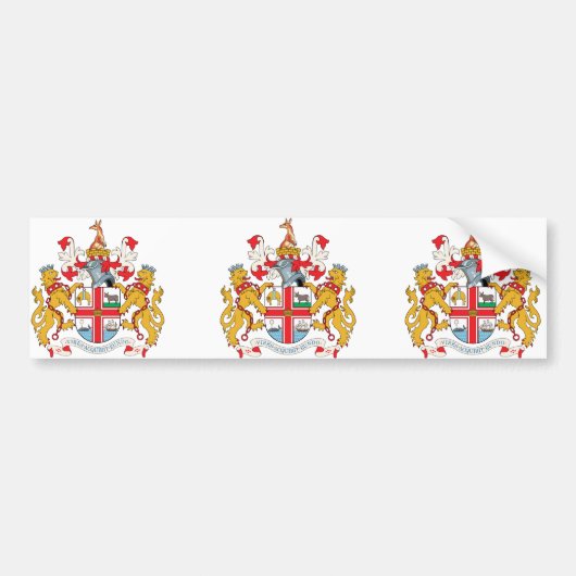 melbourne, Australië Bumpersticker (Voorkant)