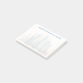 Melbourne, Australië | City Skyline Post-it® Notes (Schuin)