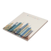 Melbourne, Australië | City Skyline Tegeltje (Zijkant)