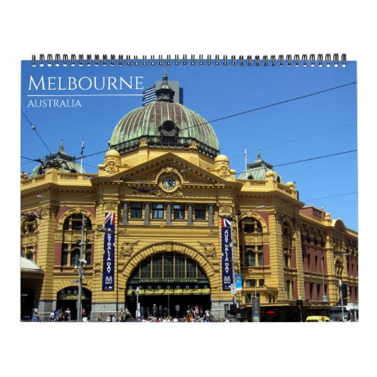 Melbourne Australië Grote kalender 2025 (Hoes)