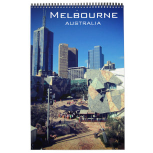 Melbourne Australië Kalender