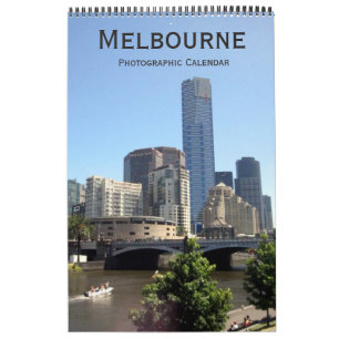 Melbourne Australië Kalender