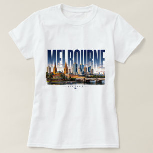 Melbourne Australië Laneways Kustcultuur T-shirt