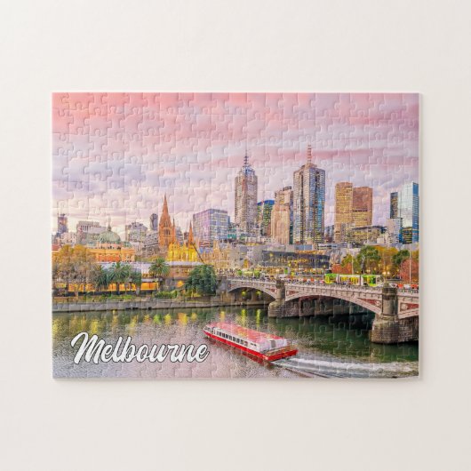 Melbourne, Australië Legpuzzel (Horizontaal)