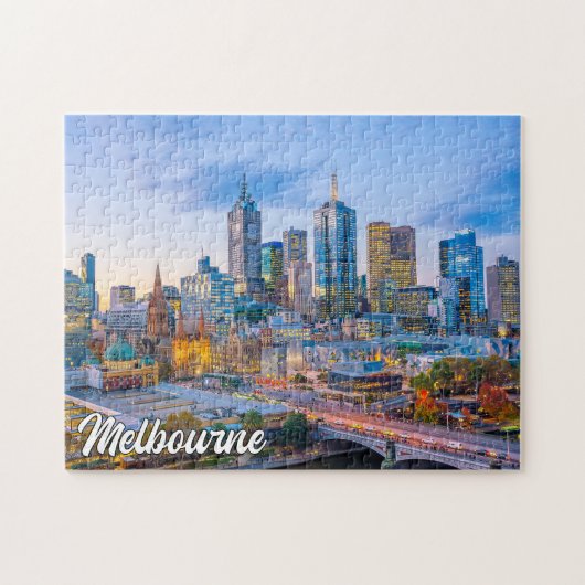 Melbourne, Australië Legpuzzel (Horizontaal)