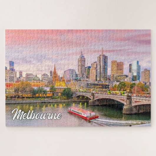 Melbourne, Australië Legpuzzel (Horizontaal)