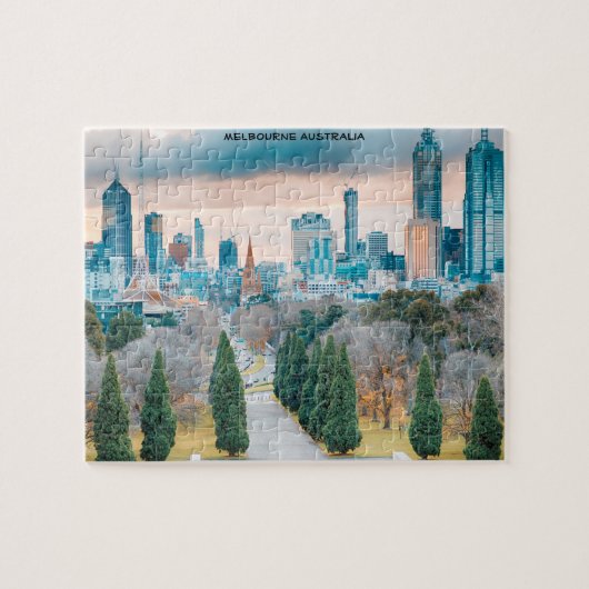 Melbourne Australië Legpuzzel (Horizontaal)