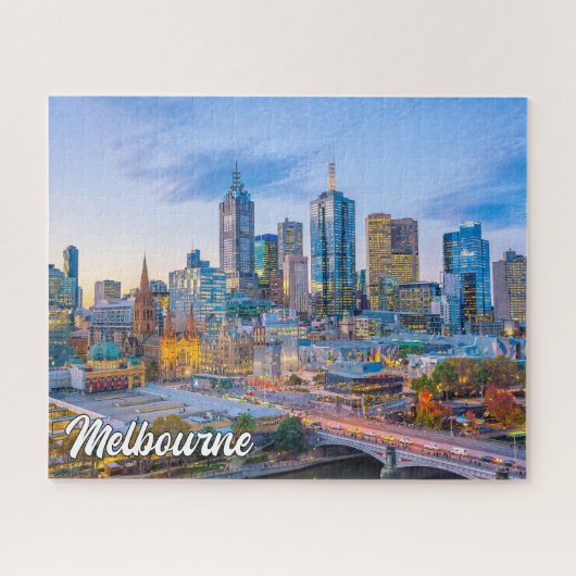 Melbourne, Australië Legpuzzel (Horizontaal)
