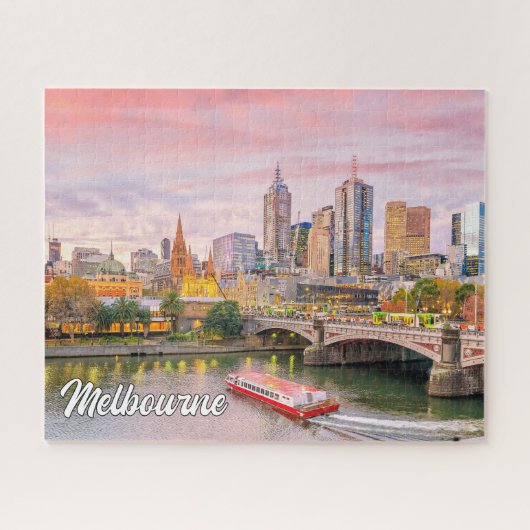 Melbourne, Australië Legpuzzel (Horizontaal)