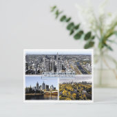 Melbourne - Australië - Mozaïek - Briefkaart (Staand voorkant)