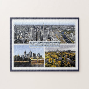 Melbourne - Australië - Mozaïek - Legpuzzel