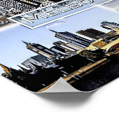 Melbourne - Australië - Mozaïek - Poster (Hoek)