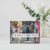 Melbourne (Australië) Quote Briefkaart - Graffiti (Staand voorkant)