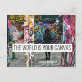 Melbourne (Australië) Quote Briefkaart - Graffiti (Voorkant)