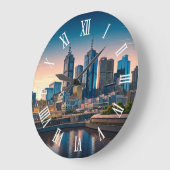 Melbourne Australië Skyline Reizen Grote Klok (Hoek)