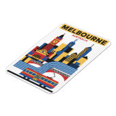 Melbourne Australië Skyline Reizen Magneet (Linkerzijde)