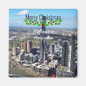 Melbourne Australië vakantiegroeten Magneet (Voorkant)