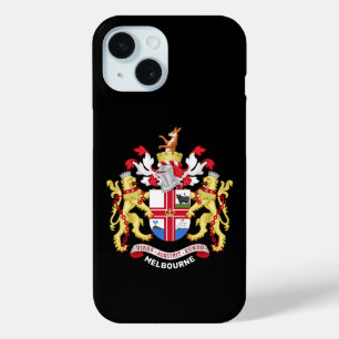 Melbourne, Australië - wapenschild iPhone 15 Case