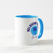 Melbourne Beach Florida Coffee Mug Mok (Voorkant rechts)